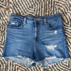 Levi’s High Rise Sz 29 Women's Blue Denim Shorts